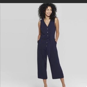 Navy jumpsuit
